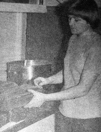 Журба Людмила комсомолка пекарь - БМРТ-253 Март Саар  29 06 1978