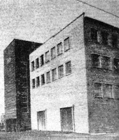 Новое  здание  столовой  - СРЗ  12 09 1971