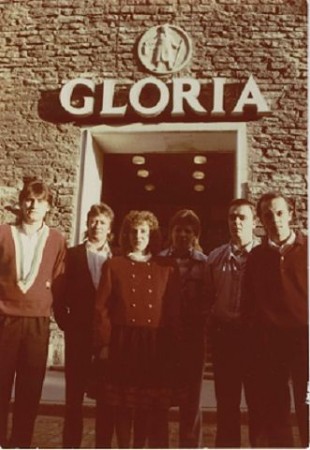 музыканты ре-на Глория - Инга, Нина, Эфа и Пыльдвээр  - 1987