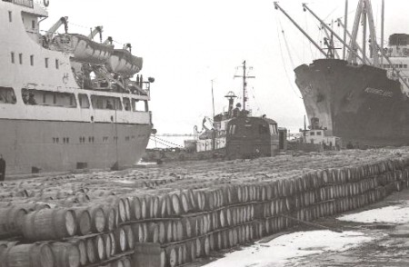 ПР Альбатрос в Рыбном порту Таллина 1970