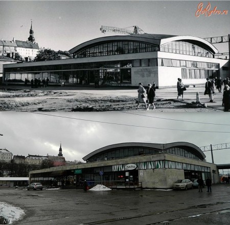 Железнодорожный вокзал пригородных поездов (был вокзал - стал базар)