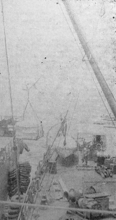 идет приемка новой  партии    рыбной продукции - ТР Иней  01 10 1977