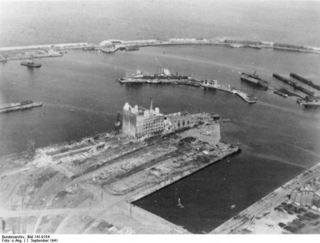 таллинский  порт - 1941 год