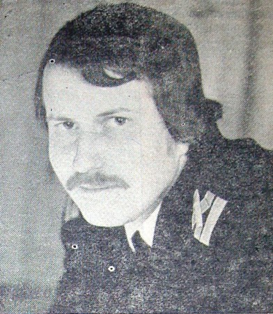 Знаменский Игорь 3-й помощник капитана ПР Саяны - 29 апреля 1975 года