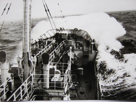 танкер  Криптон в  Бискайском  заливе.