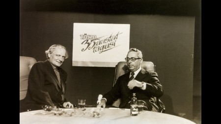 Валдо Пант  и Виктор Левитан  на паредаче в Талинне 1976