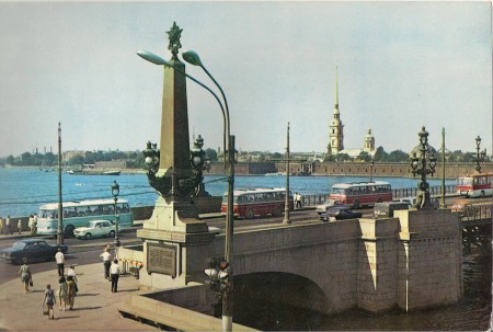 Кировский  мост - 1970-е