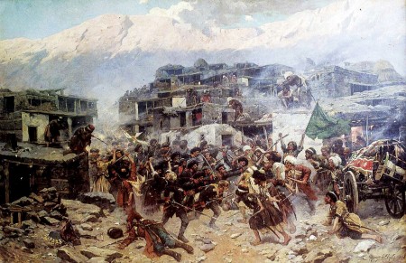Штурм Аула Салта (Салтинское Сражение), 14 Сентября 1847 Г