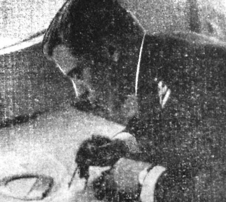Пугонен Юхан 4-й помощник капитана, выпускник ТМУРП совершил уже 15 рейсов – ПР Ханс Пегельман 04 03 1970