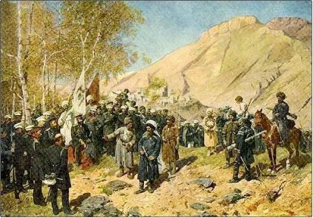 Пленение Шамиля. 1886