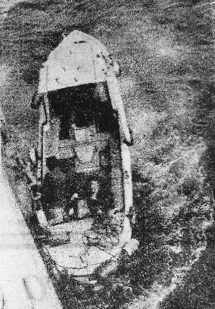 Высадка шипчандлера с борта - Лас-Пальмас, БМРТ-474 Оскар Сепре  16 04 1971