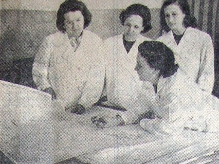 корректоры  (слева направо) А. Антонова, Г. Нечхаева, Е. Рястас, Т. Полякова ЭРНК  ЭРПО Океан – 15 июня 1974 года