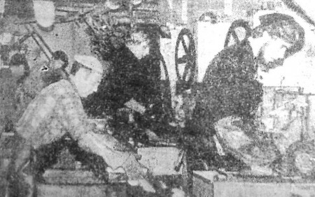 Кипит работа в рыбном цехе - БМРТ-474 Оскар Сепре 08 02 1973