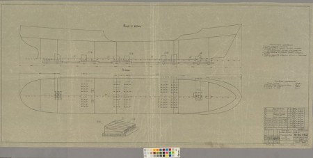 Схема танкера ПР Яан Креукс 1956
