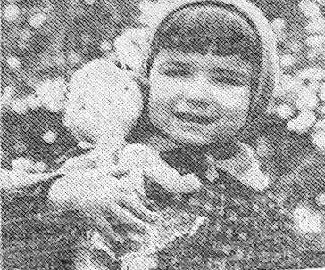 Корв  Ирочка   четыре года  - на Дней защиты детей ЭРПО Океан 10  06 1976