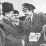 администрация и базком поздравляет капитана  С. Башкатова  - СРТР 9058  10 февраль 1968