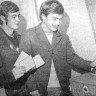 Эха Яак, Юрий Свиридов и Владимир Милованов моряки  - ПБ Фридерик Шопен 19 06 1973