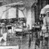 Зал столовой. М. Кондакова и А. Захарова накрывают столы - столовая СРЗ  12 09 1971