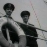 БМРТ-333 штурмана на палубе, капитан Лео Сонг  - 1963-64