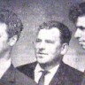 слева старший мастер добычи СРТ-4572 Э. Калью, трал мастер- наставник Д. Ченцов и стармех СРТР-9046 Е. Шараев - август 1966 года