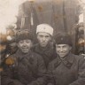 18-летний артиллерист Юрий Никулин во время финской войны. СССР. 1940 г.