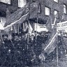 идут демонстранты ТБОРФ - 9 мая 1967 года