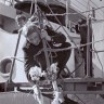 ЭБ-0368 БМРТ Оскар Лутс  встречают в порту 1965