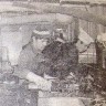 Мельник  А.  и В. Неврывакин  матросы на  расфасовке рыбы-сырца - БМРТ 555 Феодор Окк 13 апреля 1976