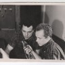 Киил Велло, рулевой и редактор радиожурнала ведет передачу ПР Яан Креукс  1960