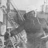 Симсель Арво  матрос  1-го класса на выгрузке рыбопродукции -  БМРТ-355  АНТОН ТАММСААРЕ 24 05 1973
