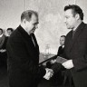 Пааль А.  парторг Объединения Океан и капитан БМРТ Август Алле Таммель Фридрих герой соцтруда - 03.1973