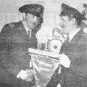 Доледудко  Петр, 2-й помощник капитана и старпом В. Фальков - БМРТ-250 март 1960 года