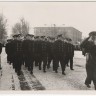 Учащиеся Пярнуской морской школы на демонстрации в 1964 году