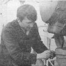 Нилов Анатолий электромеханик  за профилактикой осветительного  прожектора -  БMPT-355 Антон Таммсааре 14 06 1973