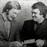 Аадел А.  и  А. Прууль  выпускники     КВИМУ (слева направо)  - 18 04 1978