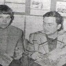 Бойко Федор матрос  и электрик  Эдуард  Томашин  со своими поделками - БМРТ-246  Антс Лайкмаа 29 11 1977
