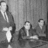 Карпусь Л. первый заместитель гендиректора Эстрыбпром  выступает на  подведении итогов бассейновых соцсоревнований– 26 04 1988