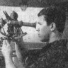 Курсант Ленинградского мореходного училища на занятиях  с навигационными приборами – БМРТ-396 Иоханнес Рувен  21 09 1966