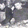 Подольский Е.  парторг и 1-й помощник капитана А. Пааль на подвахте -  БМРТ Кристьян Рауд  - 23 март 1968