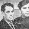 На   снимке   слева направо -  делегаты партийной конференции ТБРФ Солдатов А., Васильев В. , Шипилов И., Антонов.К. - 26 12 1964