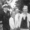 Тамм Ф. М. Герой соцтруда с детьми в Летнем парке Таллинского матросского клуба в  День рыбака 14 июля 1971