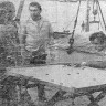 Возница Владимир матрос лидирует в первенстве судна по короне - БМРТ-396 Иоханнес Рувен 08 07 1975