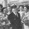 члены экипажа ПР Крейцвальд на выставке ИНРЫБПРОМ-68 – 04 09 1968