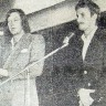 Бруно Оя и Даниэль Ольбрыхский в гостях у работников ЭРПО  Океан 26 августа  1972
