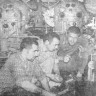 Шебзухов У. 3-й механик (в центре), мотористы И. Лысак и В. Серга - БМРТ-555 Феодор Окк 15 05 1975