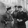 встреча советского офицера и немецких офицеров в Брест-Литовске  1939