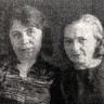 Раиса Шинкаркина бригадир отдела снабжения и Екатерина Дударчик  кладовщица  ТБТФ - 1967 год