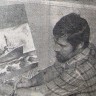 Хустнутдинов Лукман  художник и поэт  БМРТ-604 Рудольф Сирге  - 4 июня 1974 года
