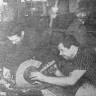 Матуль Г. электрик и М. Руснак механик-наладчик за наладкой филейной машины -  25 02 1975 РТМС-7508 Батилиман