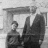 Клименко Григорий Федорович, завхоз,  и его внук Алеша – Эстрыбпром 14 05 1988